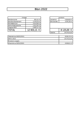 Comptes 2022 - UNSA-SAFP