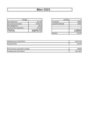 Comptes 2023 - UNSA-SAFP