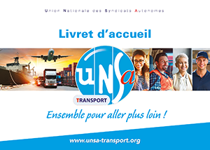 Livret d'accueil UNSA Transport